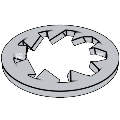 DIN 6797(J) - 1988 內(nèi)齒鎖緊墊圈 - J型