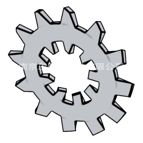 ANSIASME B 18.21.2M - 1999(R2014) 米制內(nèi)外齒鎖緊墊圈 [Table 8]