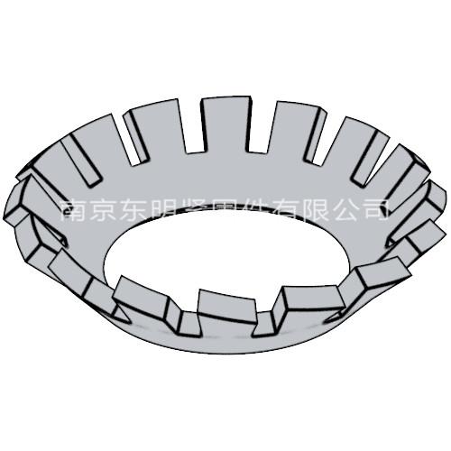 DIN 6798(V) - 1988 錐形鎖緊墊圈 V型